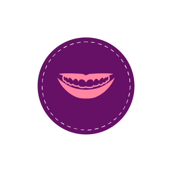 Hollywood smile
